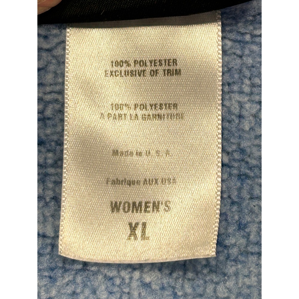 Patagonia Synchilla Fleece Pullover‎ Women's XL Blue Marl Heather Quarter Zip - Picture 5 of 7